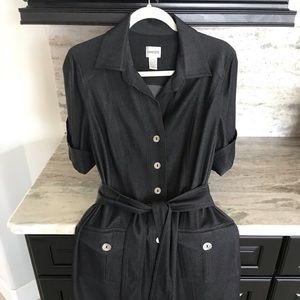 Navy blue dress Chico’s size 2 (or 12)